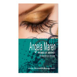 Exotic Eyes Makeup Artist Business Card business cards