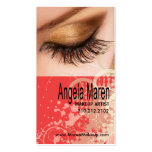 Exotic Eyes Makeup Artist Business Card business cards