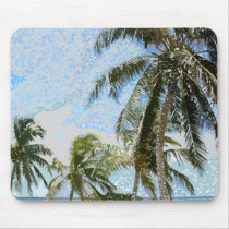 Exotic Palm Trees Mouse Pad