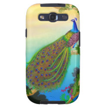 Exotic Peacock Samsung Galaxy S Case
