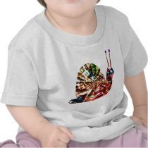 Exotic Snail - Sparkling Red Cosmic Energy Tshirt