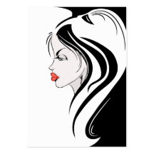 Exotic Woman Business Card