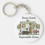 Expandable Hybred Trailer Camper Key Chain