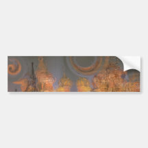 Expansion – Golden Shimmering City of Dream Bumper Stickers