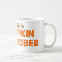 Expecting A Little Pumpkin In October Coffee Mug