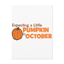 Expecting A Little Pumpkin In October