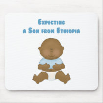 Expecting a Son from Ethiopia Mouse Mats