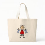 Expecting Baby Stick Figure Bag