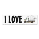 Expediter Truck Freight Haulier bumper stickers