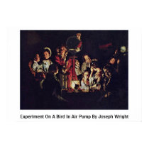 Experiment On A Bird In Air Pump By Joseph Wright posters