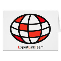 Expert Link Team Logo Greeting Cards