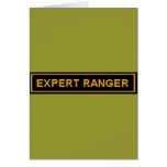 EXPERT RANGER ARMY 'PATCH' cards