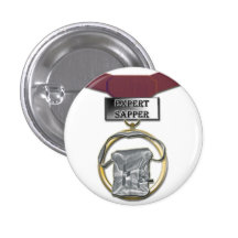 Expert Sapper medal button