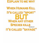 Explain Hunting Ladies Babydoll Tee t-shirts