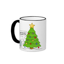 Explain the meaning of Christmas to your dog now! Coffee Mug