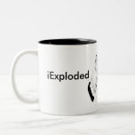 Exploded 3GS Phone Coffee Mugs