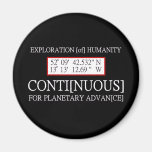 Exploration [of] Humanity Rendlesham Binary Code Magnet