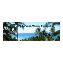 Explore  Dream Discover Business Card