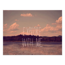 Explore with Me Photography Print