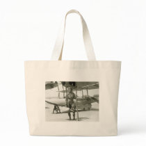 Explorer Byrd and Seaplane: early 1900s Bag