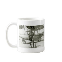 Explorer Byrd and Seaplane: early 1900s Mugs