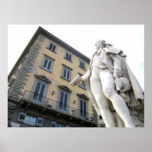 Explorer Statue in Florence Print
