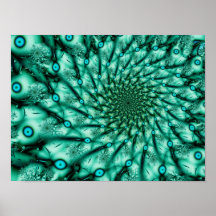 Explosion 2 Abstract Art Poster