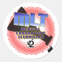 EXPLOSION MLT Medical Laboratory Technologist Sticker