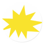 explosion new sign stickers