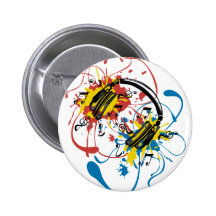 Explosion Pinback Buttons