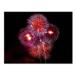 Explosive Fireworks Celebration Postcards