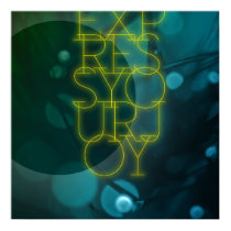 Express Your Joy Posters