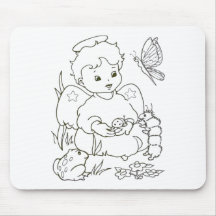 Express Yourself  ™ Colour it Mousepad