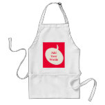 Express Yourself Red aprons