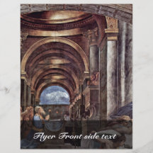 Expulsion Of Heliodorus From The Temple In Jerusal Flyer Design