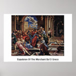 Expulsion Of The Merchant By El Greco posters