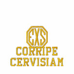 ExS  Corripe Cervisiam embroidered shirts