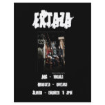 Extaza Band Flyer