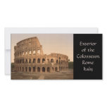 Exterior of the Colosseum, Rome, Italy photo cards