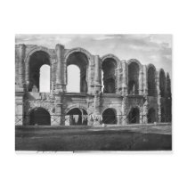 Exterior view of the amphitheatre postcard