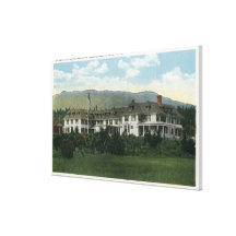Exterior View of the Bretton Arms # 2 Gallery Wrapped Canvas