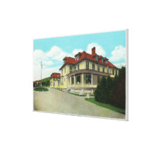 Exterior View of the Bretton Arms Stretched Canvas Prints