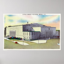 Exterior View of the Buffalo Memorial Posters