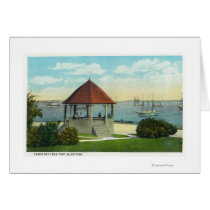 Exterior View of the Pearl of Orr's Island Greeting Card