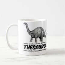 Extinct Thesaurus Mug