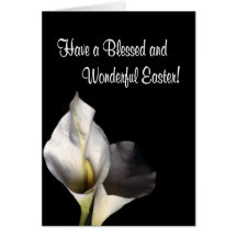 Extraordinary Blessed & Wonderful Easter Greeting Card