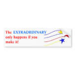 Extraordinary bumper stickers