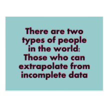 Extrapolate This... Postcards