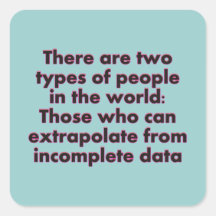 Extrapolate This... Stickers