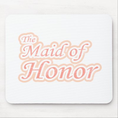 Extravaganza Maid of Honour Mousemats by weddingsareus